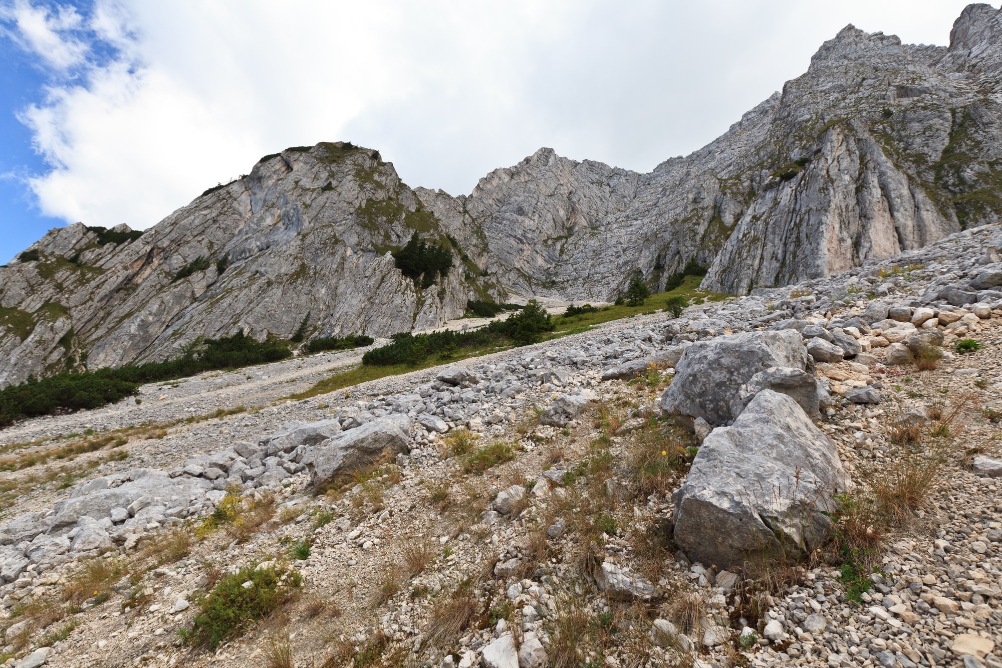 rocks and mountains