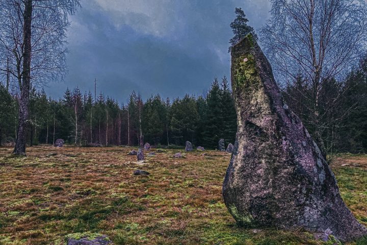 Old viking graveyard